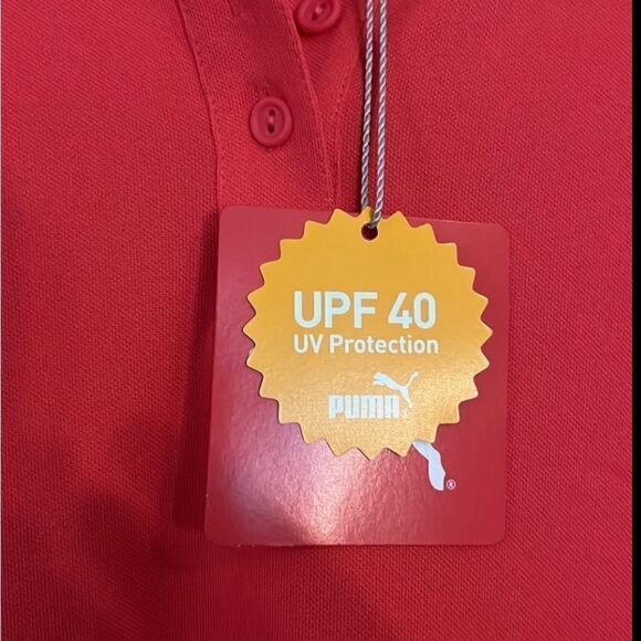 Puma Red Polo Dress  with UV Protection - Picture 2 of 5